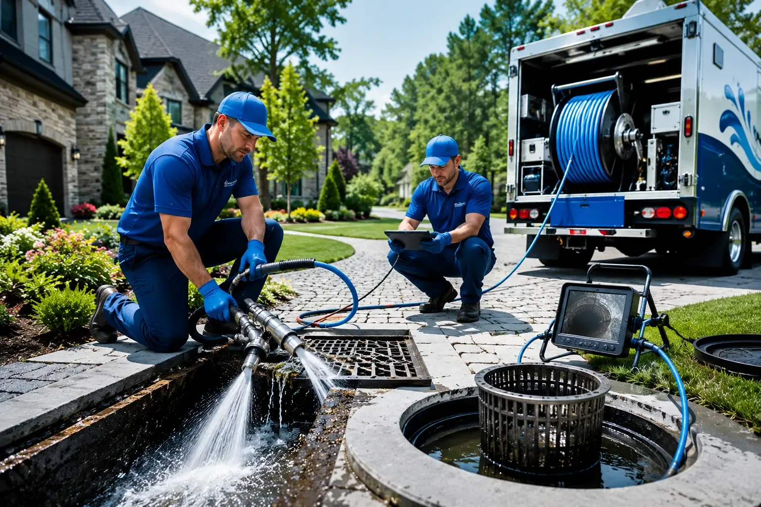 Local outdoor drain cleaning professionals in Andover, MA